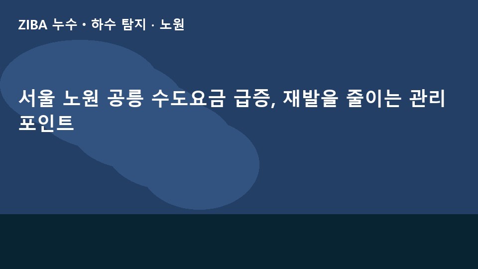 서울 노원 공릉 수도요금 급증, 재발을 줄이는 관리 포인트